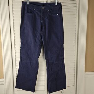 Kuhl Womens Navy Cargo Hiking Pants 6 Regular
